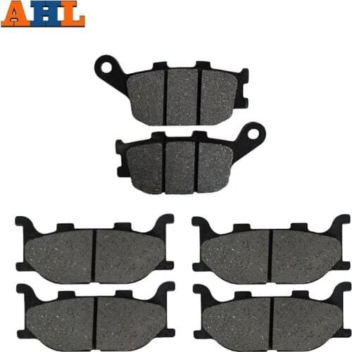 AHL Motorcycle Parts Front Rear Brake Pads For YAMAHA FZ6 Fazer Naked FZ6-NS XJ6-N Diversion XJ6-F XJ6-S XJ6-SP FA196 FA174