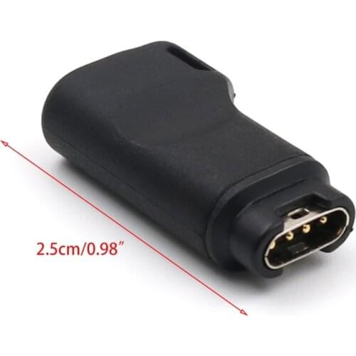 USB Type C Female to 4pin Charge Converter for -Garmin Forerunner 945 vivoactive3 trainer vivoactive 3 fenix 5X Plus