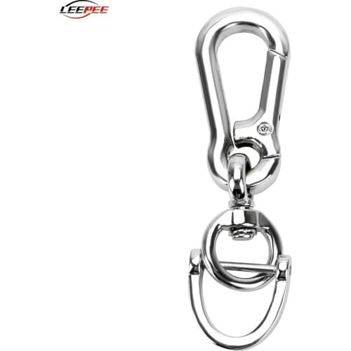 1pc Alloy Key Chain Rings Keychain Keyring Buckle Carabiner Horseshoe Auto Motorbike 4x4 Off Road Motorcycle Car Accessories