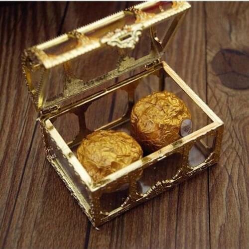10pcs Wedding Chocolate Box Gift Packaging for Sweets Boxes Candy Box Packing Package for Gifts Birthday Party Decorations Kids