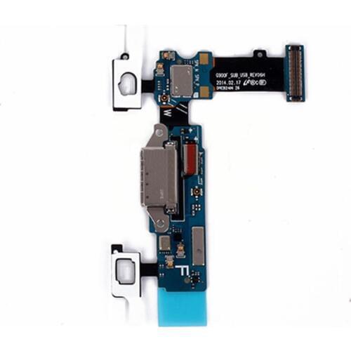 10Pcs/Lot For Samsung Galaxy S5 Charger Charging Port G900F G900V G900G G900A G900H G900T Dock Connector Micro USB Flex Cable