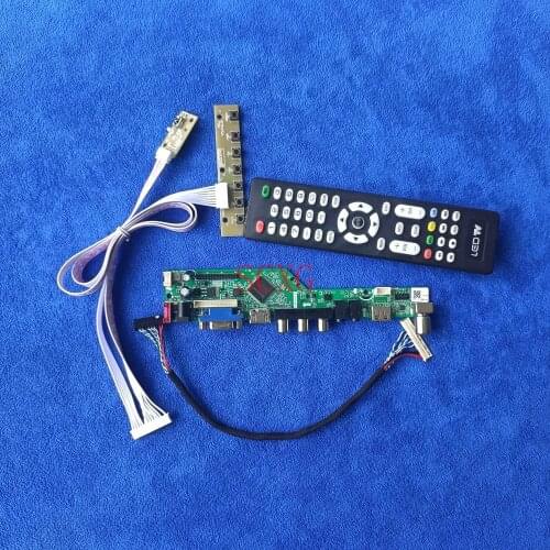 1024*600 DIY Kit LCD/LED For CLAA089NA0CCW/CLAA089NA0FCW Signal Analog Screen Drive Board 30 Pin LVDS HDMI-compatible USB AV VGA