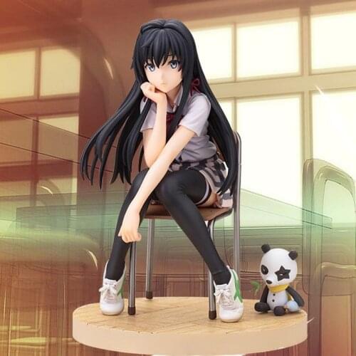 14.5 cm Yukinoshita Yukino Anime Action Figure Toys My Teen Romantic Comedy SNAFU PVC Toy New Collection Figures Toys