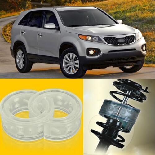 2pcs Power Front /Rear Shock Suspension Cushion Buffer Spring Bumper For KIA Sorento