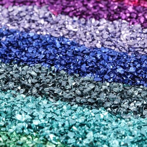 20g 1-3MM Crushed Stone Glass DIY Jewelry Making Home Decoration Cake Fruit Coaster Fillings Epoxy Resin Molds Fillers