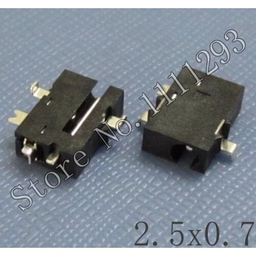 20pcs/lot DC power Jack Connector for vido w11c Tablet etc 2.5x0.7mm