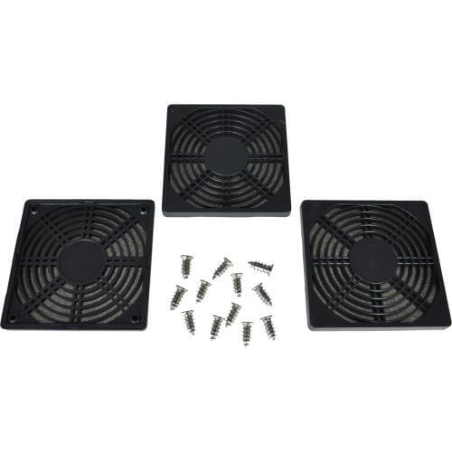 3 Dustproof 120mm Case Fan Dust Filter for PC Computer