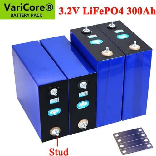 4-8pcs 3.2V 310Ah Lifepo4 Rechargeable Battery Lithium Iron Phosphate for Electric car RV Solar Energy storage system Tax Free