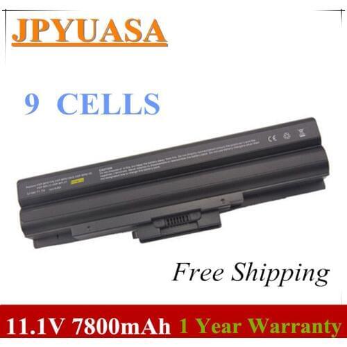 7XINbox 11.1V 7800mAh VGP-BPS13 VGP-BPS21 VGP-BPS21A Battery For Sony VGP-BPS21A BPS21B BPL21 VGP-BPS13/B BPS13/B VGN-CS27 SVE11