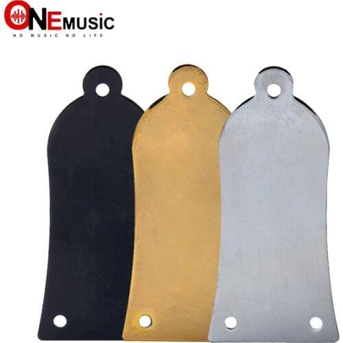 Acoustic Electric Bass Guitar 3 Hole Metal Truss Rod Cover Plate Chrome Black Golden For Choose