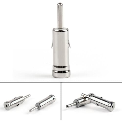 Artudatech 2PCS / 20PCSAuto Male Plug AM FM Radio Plug Aerial Antenna Cable Adapter Chan ger Connector New Parts