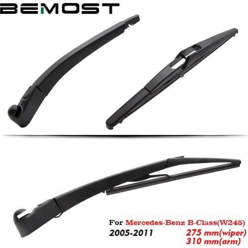 BEMOST Auto Car Rear Windshield Wiper Arm Blade Rubber For Mercedes Benz B-Class W245 275MM 2005 2006 2007 2008 2009 2010 2011