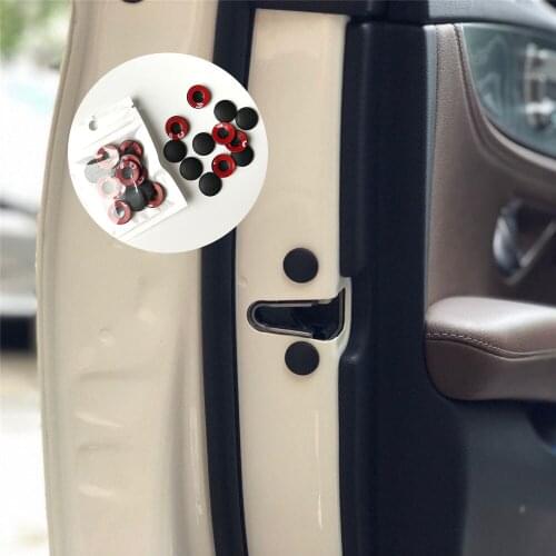 12pcs Car Door Lock Screw Protector Cover For LADA Vesta Granta 1300 Niva Samara Signet Priora Kalina Safarl largus vaz XRAY