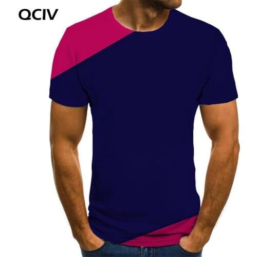 QCIV Geometry T-shirt Men Graphics Anime Clothes Novelty T-shirts 3d Harajuku Shirt Print Short Sleeve T shirts Casual Tops Male