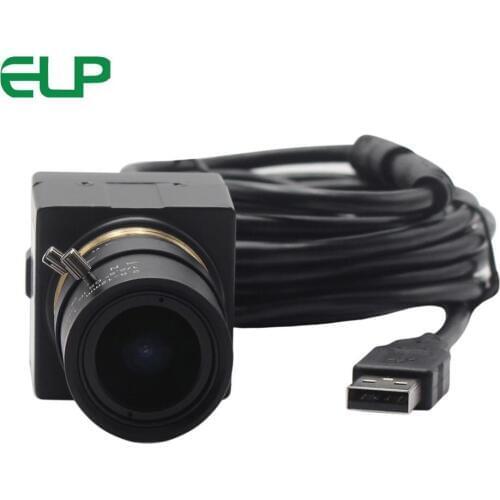 720P Global Shutter Webcam MJPEG 60fps 1280*720 Aptina AR0144 2.8-12mm/5-50mm Manual Varifocus lens Monochrome USB Camera