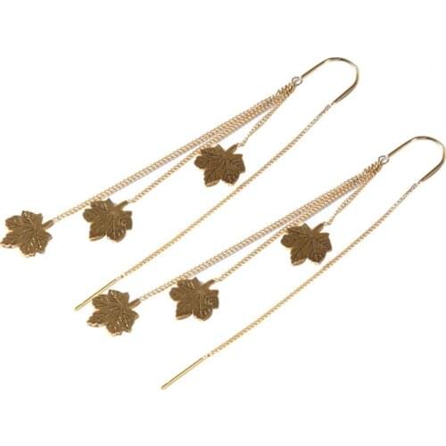 50% Hot Sales Hook Earrings Eco-friendly Attractive Lovely Fall Autumn Earrings for Outfit