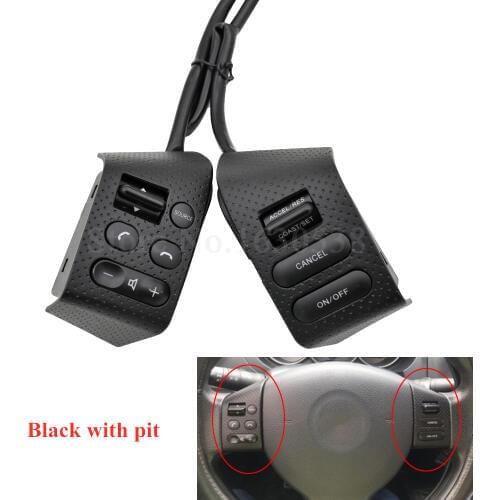Black with pit High quality Multi-function steering wheel button Bluetooth switch For Nissan Tiida LIVINA Sylphy