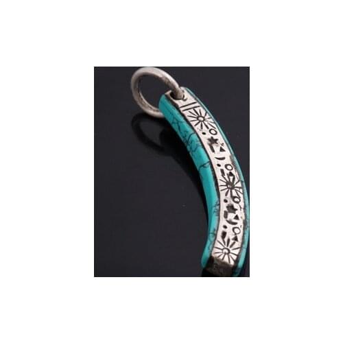 TBP125 Tibetan Six Words Manras Amulet Pendants for Man Moon Star Sun Totems double patterns