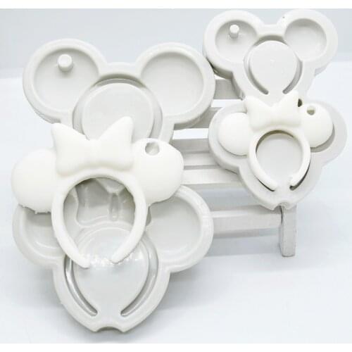 XiaoXiang Cute Headdress Fondant Silicone Mold Wedding Cake Decorating Tools Chocolate Molds Mold For Baking Resin Molds M1379