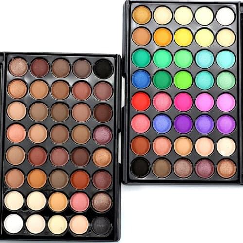 1 Pcs Eyeshadow Palette 40 Colors Makeup Matte Glitter Long Lasting for Women MA