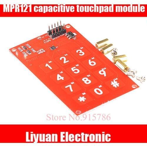 2pcs MPR121 capacitive touchpad module / 12 bit touch keyboard Touchpad