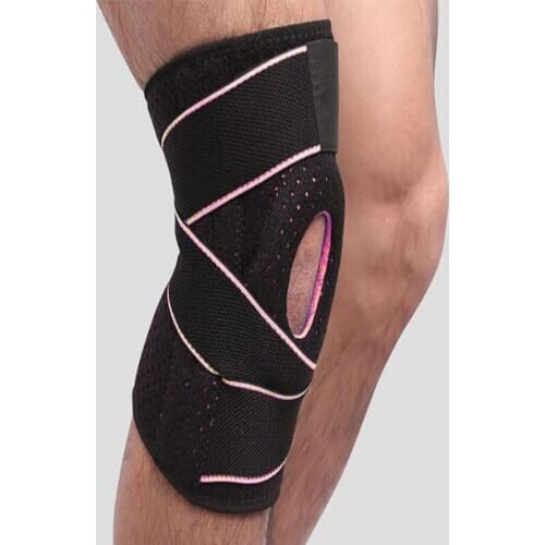 2021 Huan Wei Professional Protector Sport Knee Pad Hinged Brace Adjustable