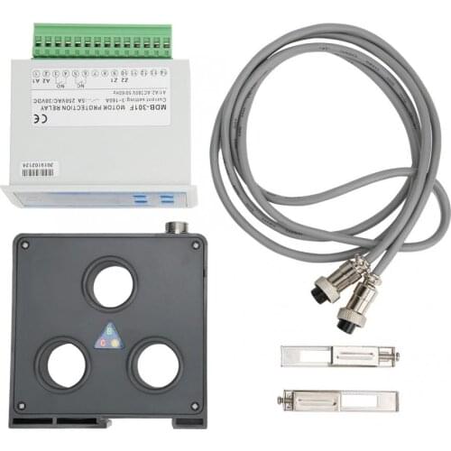 AC380V 3-160A Split Type 3-Phase Motor Overload Protector Over-Current Phase-Failure Overload Under-Load Protection