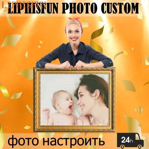 Photo Custom 5D Diy Diamond Painting Large Full Drill Embroidery Picture Cross Stitch Kit Mosaic Creative Gift Home Decor