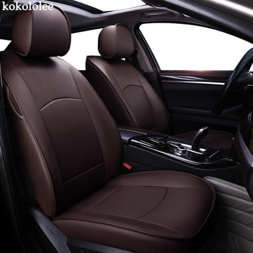 Kokololee auto custom real leather car seat cover For hyundai ENCINO Coupe Azera Grand SantaFe Veracruz Equus Rohens Veloster