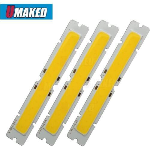 3W 95x15mm COB beads two color Led Chip Diodes Surface Light for Led Bulb Spotlight Street Led Lamp