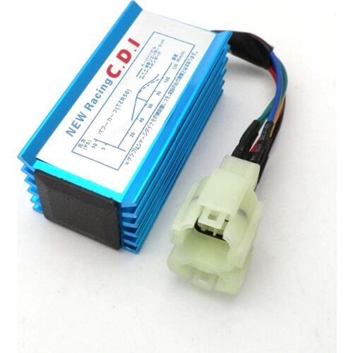 6 Pin Motorcycle Racing Performance Ignition CDI Box for GY6 Chinese Scooter Moped 50cc-150cc DXY88 Honda AC fired