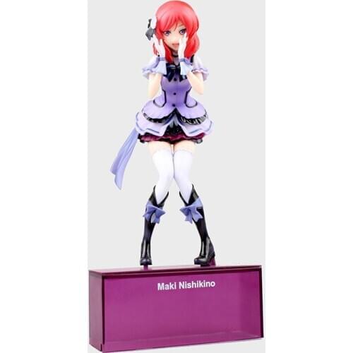 22CM Love Live Maki Nishikino Action Figure 1/6 Scale Painted Figure ACGN Figure Toy Anime Birthday Soldier Finished Product PVC