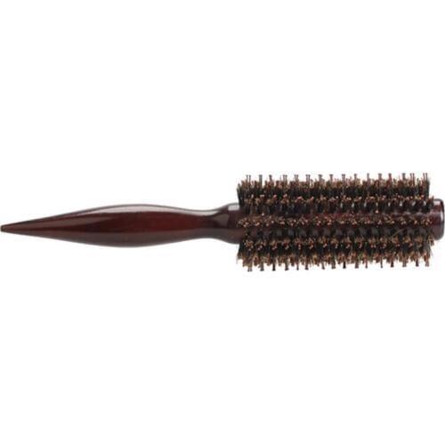 Hair Roller Comb Hair Brush Wood Handle Tail Oblique Row 116-14 Styling Straightening For Hair Stylish Salon Dropshipping