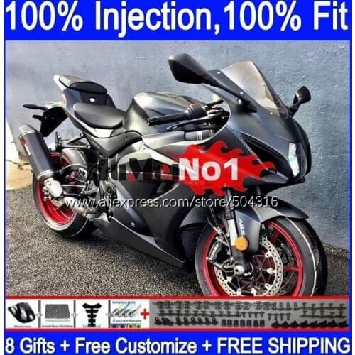 Injection OEM For SUZUKI GSXR1000 L7 L8 GSXR 1000 2017 2018 2019 116MC.6 GSXR-1000 K17 GSX-R1000 17 18 19 Fairing flat black new