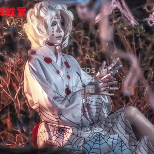 Hot Anime Demon Slayer Rui Cosplay Costume Cosplay Accessories Halloween Carnival Fancy Party Japanese Kimono