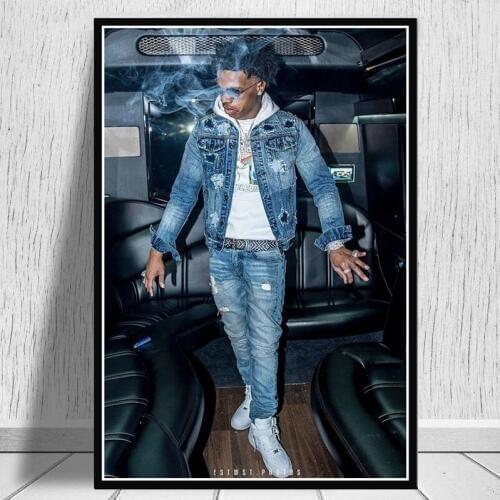 New Lil Baby Rapper Hip Hop Rap Music Singer Star Alvum Poster And Prints Painting Art Wall Pictures For Living Room Home Decor