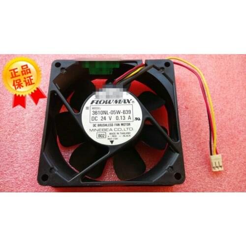 Original 9025 3610nl-05w-b39 DC24V 0.13a 9cm frequency converter cooling fan