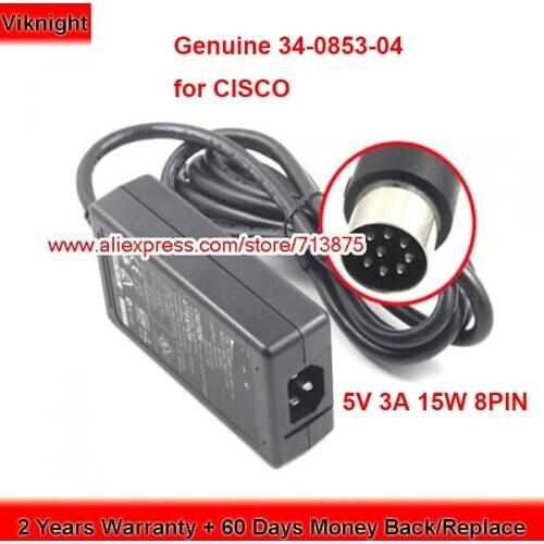 Genuine 34-0853-04 AC Adapter ADP-20GB 5V 3A 15W with 8PIN Plug Power Supply