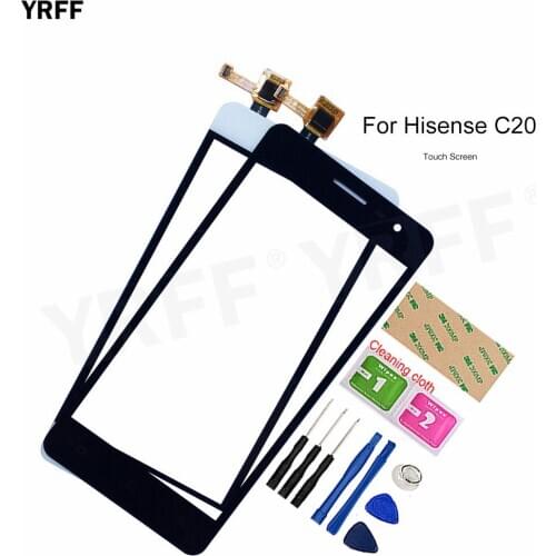 Mobile Screen Panel For Hisense C20 Touch Screen Digitizer Front Glass Sensor Repair Free Shipping