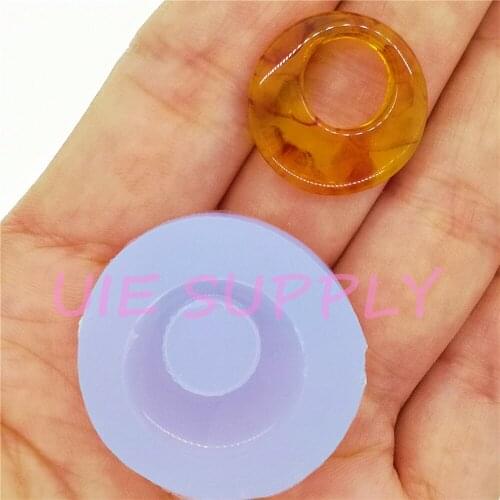 BYL568U 19.6mm Silicone Mold Fondant Cake Decoration Candy Resin Clay Earrings Necklace Craft Soap Candle FOOD SAFE OVEN SAFE