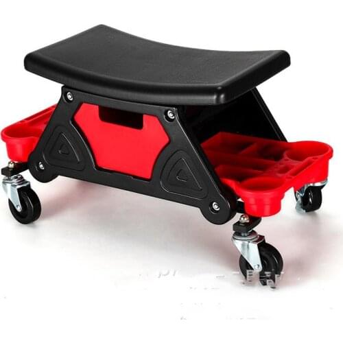 Car Beauty Work Stool Car Wash Film Repair Construction Stool Tool Storage Stool Mobile Stool Polishing Stool