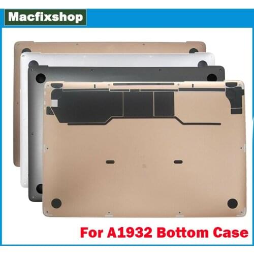 Genuine Space Grey Silver Gold Pink A1932 Laptop Bottom Case For MacBook Air 13.3" A1932 Lower Bottom Cover 2018 2019