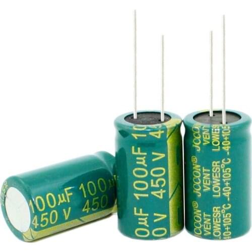 20pcs~100pcs/lot 450V100UF 100UF 450V Electrolytic Capacitor volume 18X30 best quality New origina