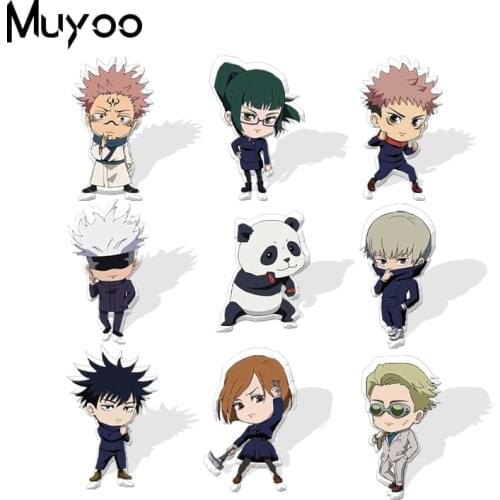 2021 New Anime Jujutsu Kaisen Kasakko Character Pumpkin Epoxy Badge Handcraft Acrylic Lapel Pins