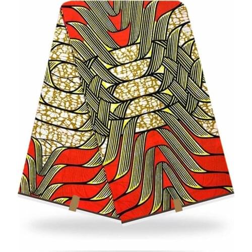 Ankara African Wax Fabric 6 Yards Cotton Nigerian Ghana Style African Wax Print Fabric For Sewing African Dress 20200702