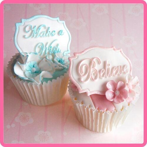 Free shipping Happy Birthday make a wish chocolate Party cake decorating tools DIY baking fondant silicone mold T0321