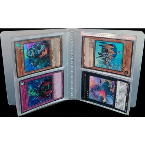 40 Capacity Cards Holder Albums 5.5*4.4inch With 20 pages For Yu-Gi-Oh Cards Album book Sleeve Holder as a present