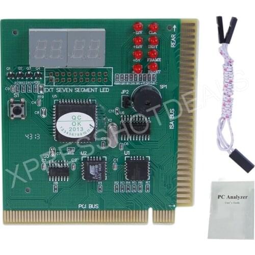 PCI PC Diagnostic Analyzer 4 Digit Card Motherboard Post Tester