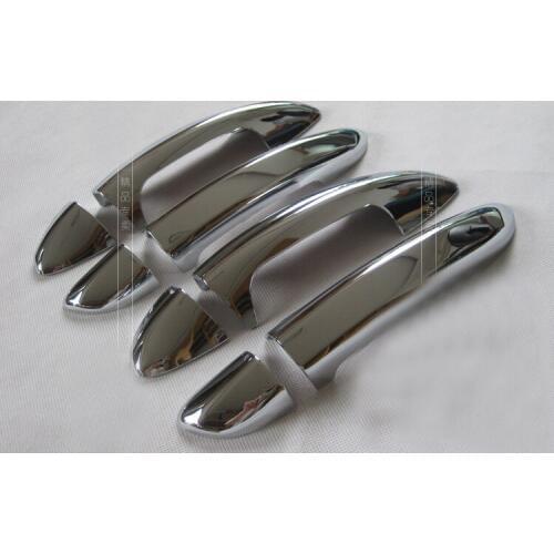 Chrome Car Door Handle Cover Trim For Volkswagen PASSAT B6 3C 2006 2007 2008-2011 for VW Passat CC 2009-2012 Free Drop Shipping