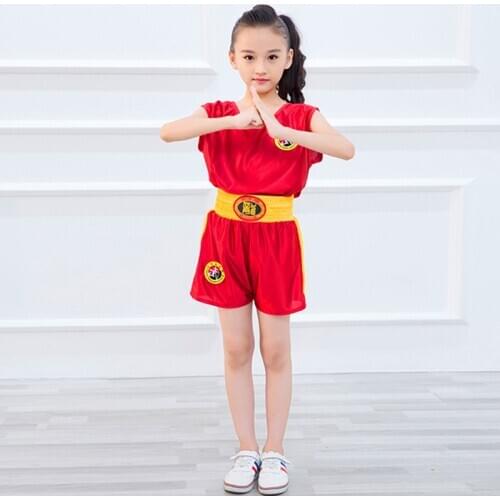 Muay Thai MMA Boxing Shorts T-Shirt Set Kickboxing Sanda Sport Jersey + Short Pants Martial Arts Vest Gym Clothing